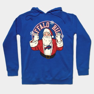 Santa Claus Loves Buffalo Bills Hoodie